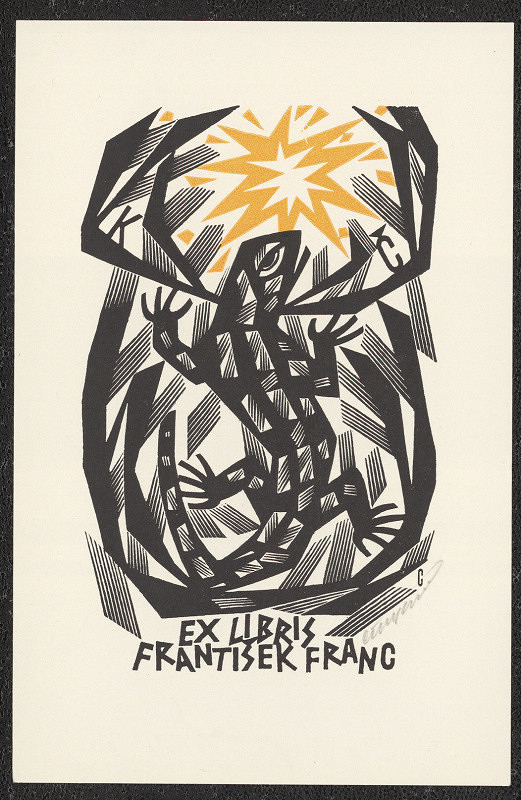Vojtěch Cinybulk – Ex libris František Franc 
