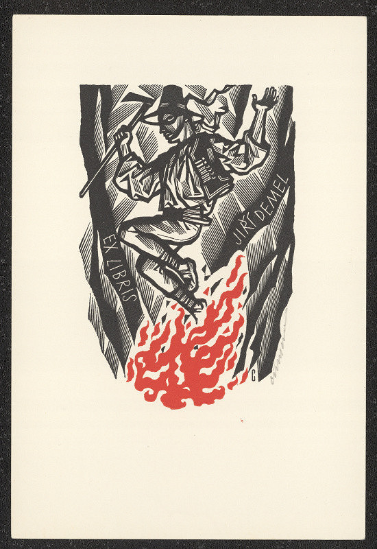 Vojtěch Cinybulk – Ex libris Jiří Demel 