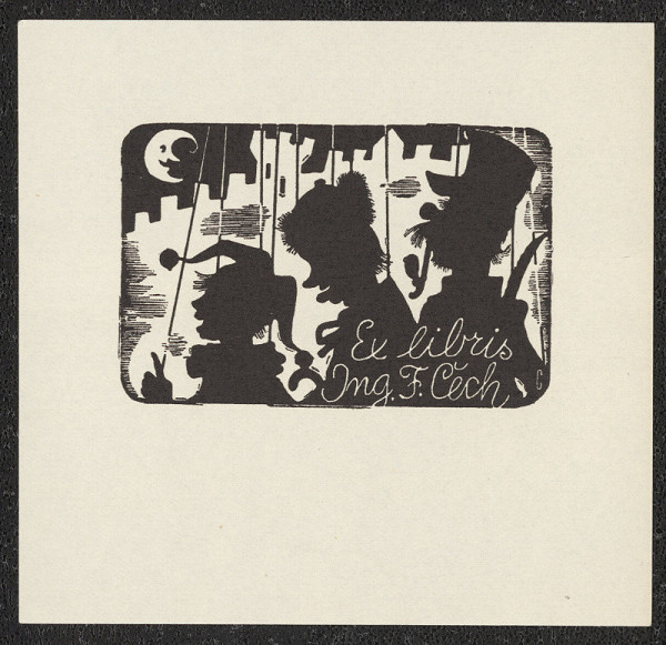 Vojtěch Cinybulk – Ex libris Ing. F. Čech 
