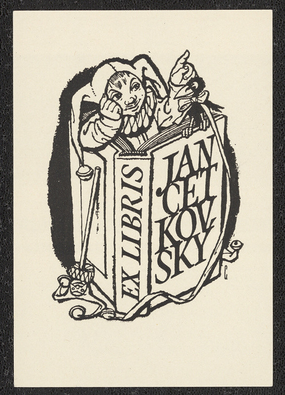 Vojtěch Cinybulk – Ex libris Jan Cetkovský 