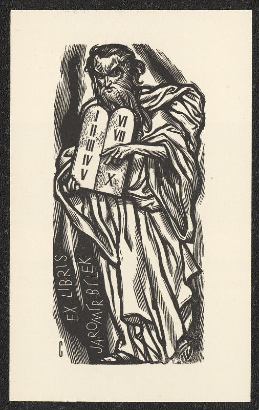 Vojtěch Cinybulk – Ex libris Jaromír Bílek 