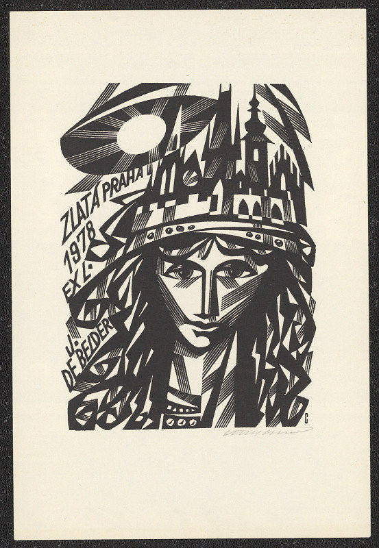 Vojtěch Cinybulk – EXL. J. de Belder. Zlatá Praha 1978 