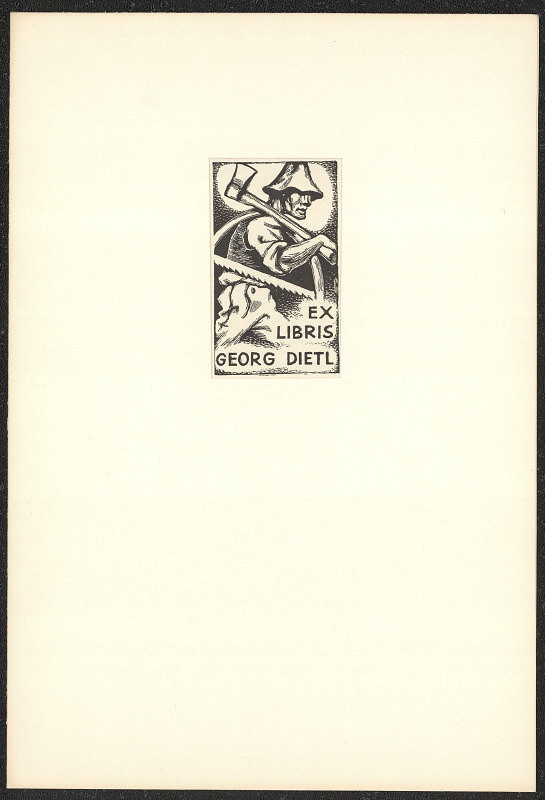 Vojtěch Cinybulk – Ex libris Georg Dietl 