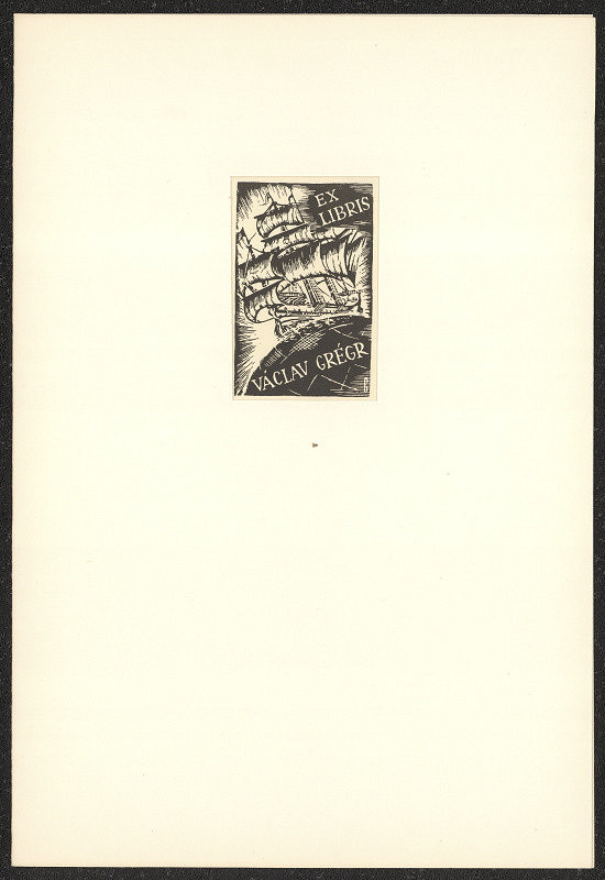 Vojtěch Cinybulk – Ex libris Václav Grégr 