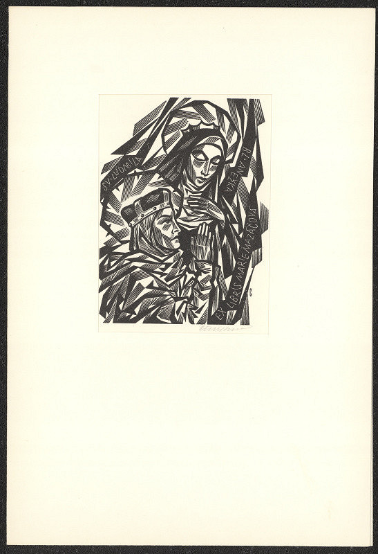 Vojtěch Cinybulk – Ex libris Marie Mazáčová 