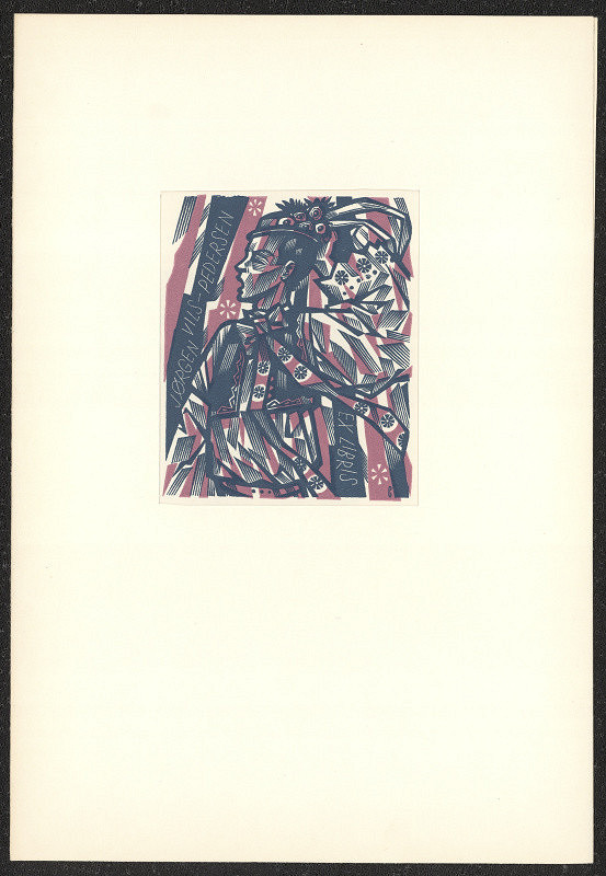 Vojtěch Cinybulk – Ex libris Jorgen Vils-Pedersen 