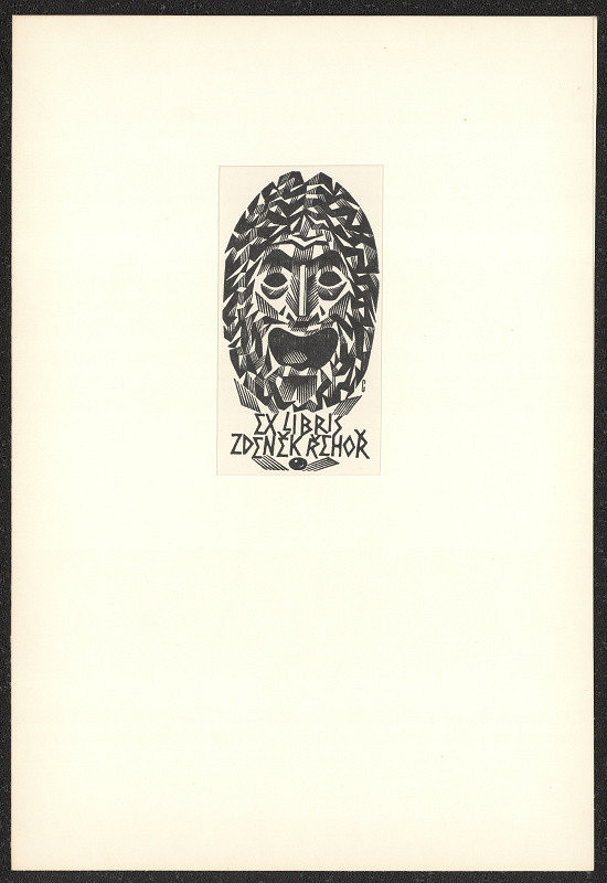 Vojtěch Cinybulk – Ex libris Zdeněk Řehoř 