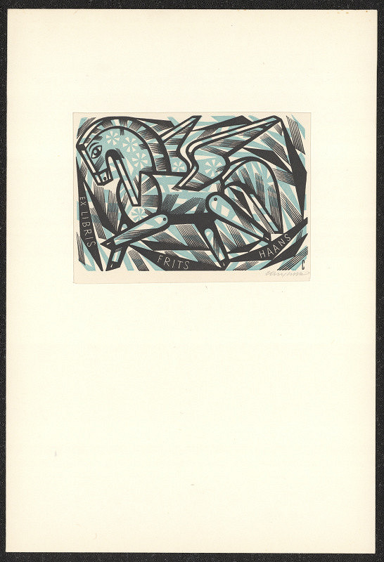 Vojtěch Cinybulk – Ex libris Frits Haans 