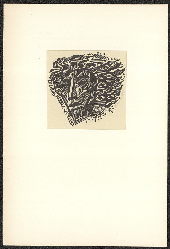 Vojtěch Cinybulk – Ex libris Herber Blokland 