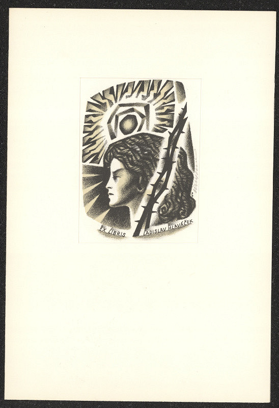 Vojtěch Cinybulk – Ex libris Ladislav Hlaváček 