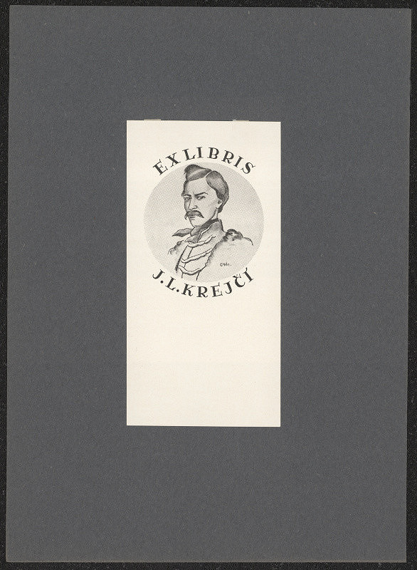 Oldřich Crhounek – Ex libris J.L. Krejčí 