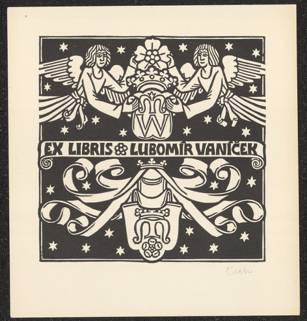 Zdirad J. K. Čech – Ex libris Lubomír Vaníček 