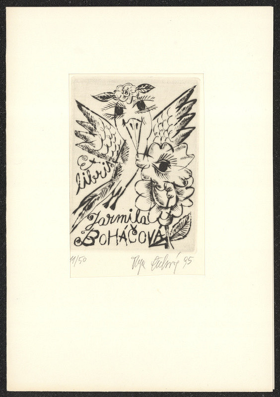 Olga Čechová – Ex libris Jarmila Boháčová 