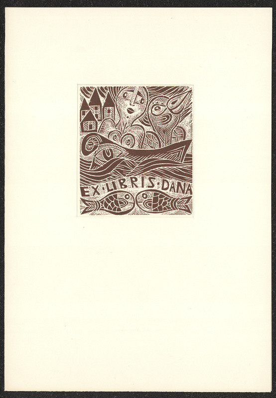 Olga Čechová – Ex libris Dana 