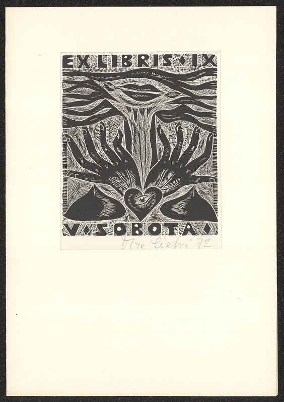 Olga Čechová – Ex libris IX. V. Sobota 