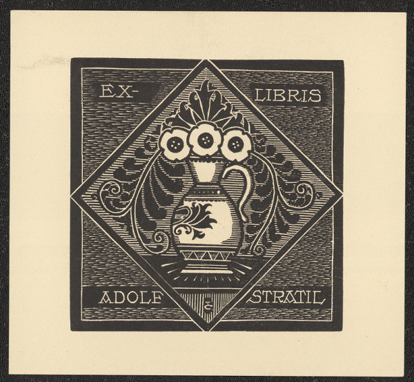 Bohumír Čáp – Ex libris Adolf Stratil 