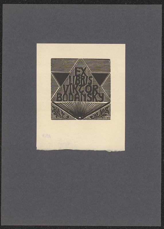 Bohumír Čáp – Ex libris Viktor Bodanský 