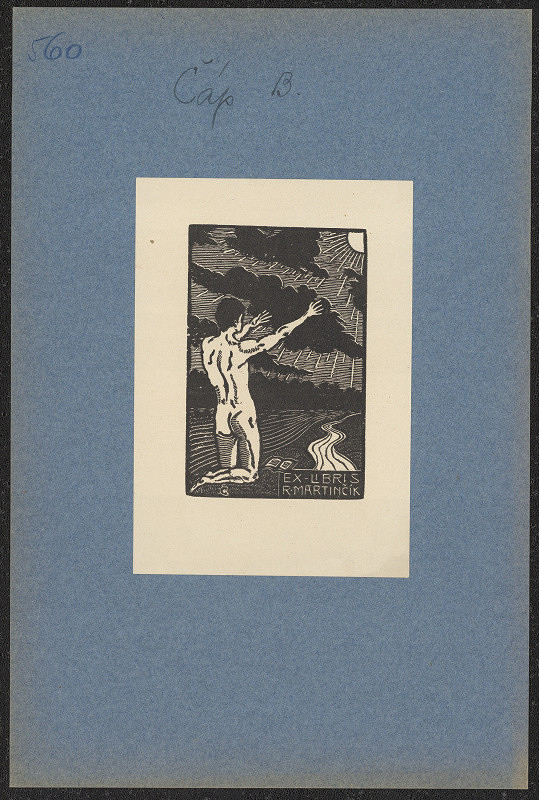 Bohumír Čáp – Ex libris R. Martinčík 