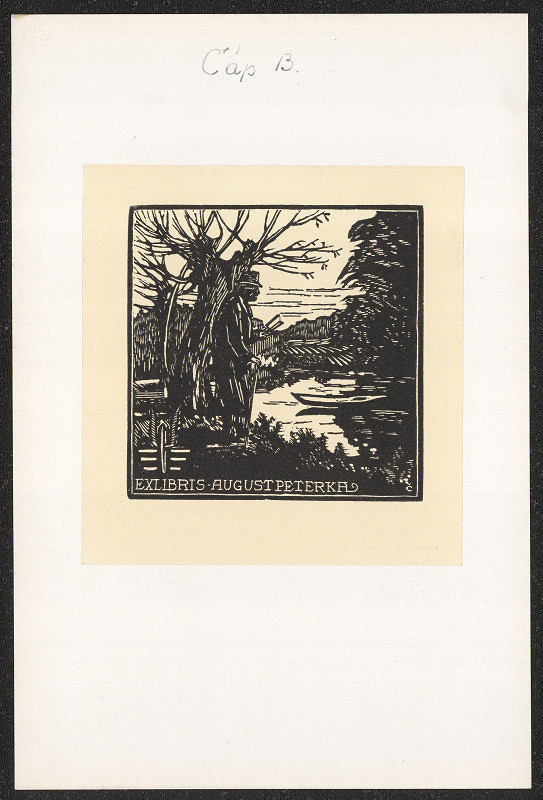 Bohumír Čáp – Ex libris Augusta Peterka 
