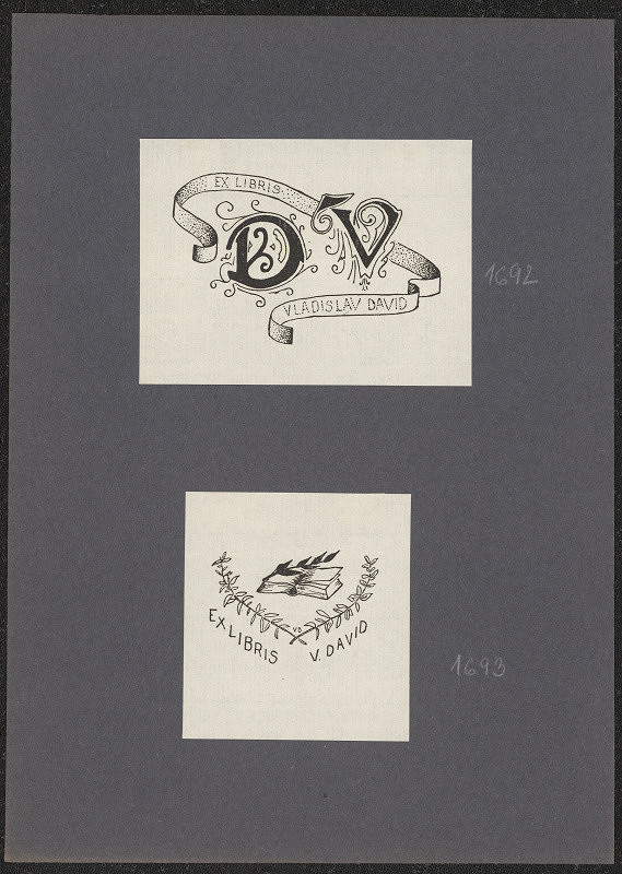 Vladislav David – Ex libris Vladislav David 