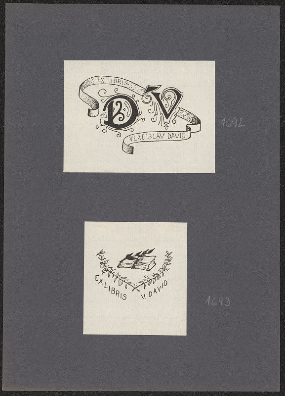 Vladislav David – Ex libris Vladislav David 