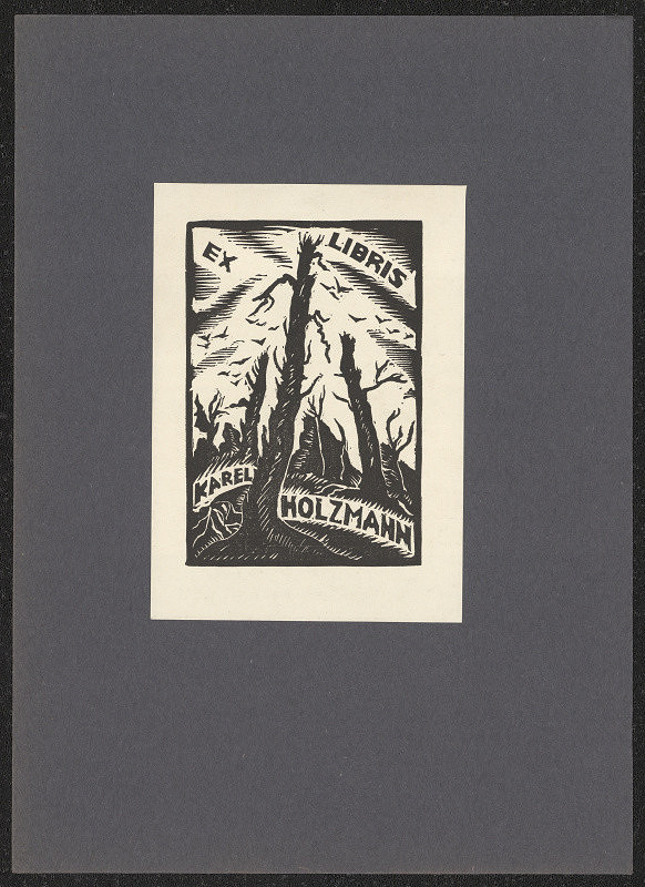 Adolf Doležal – Exlibris Karel Holzmann 