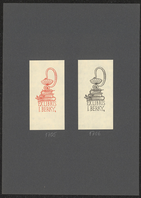 František Doubrava – Ex libris J. Berky