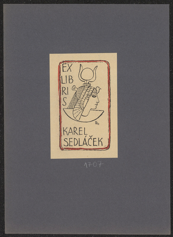 František Doubrava – Ex libris Karel Sedláček 
