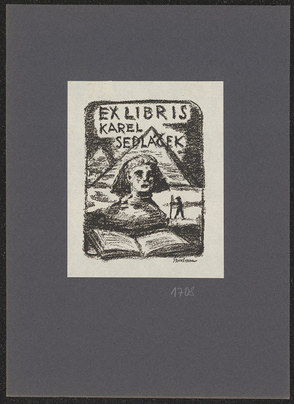 František Doubrava – Ex libris Karel Sedláček 
