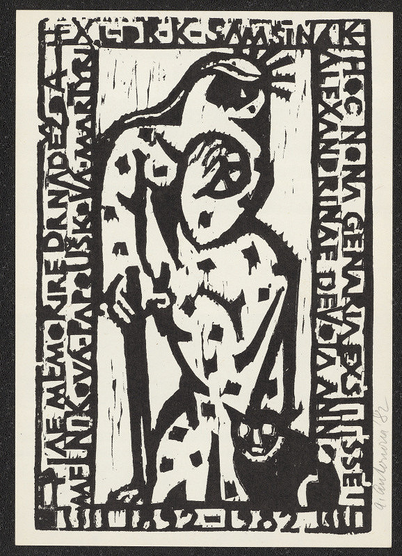 Alena Antonová – Ex libris Dr.K.Samšiňák 