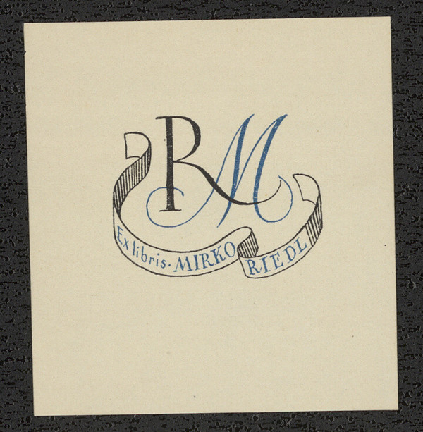 Petr Dillinger – Ex libris Mirko Riedl 