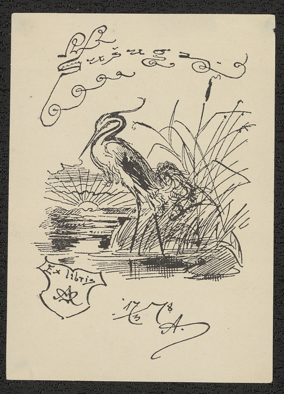 Mikoláš Aleš – Ex libris Mikoláš Aleš, Šušuga 