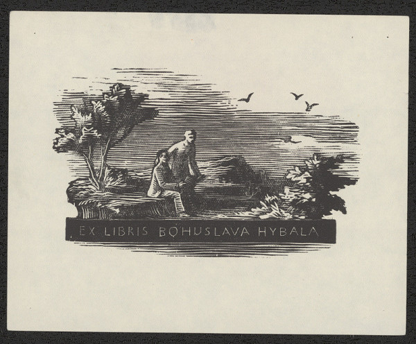 Petr Dillinger – Ex libris Bohuslava Hybala 