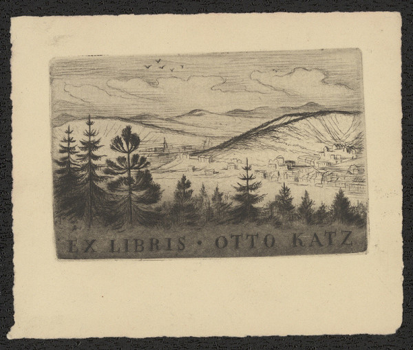 Petr Dillinger – Ex libris Otto Katz 