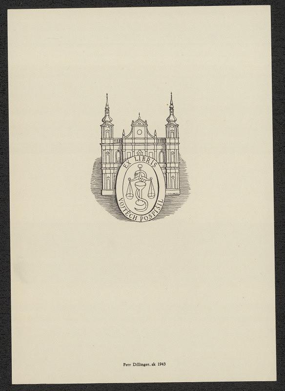 Petr Dillinger – Ex libris Vojtěch Pospíšil 