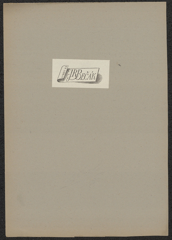 Petr Dillinger – Ex libris J. R. Bečák 