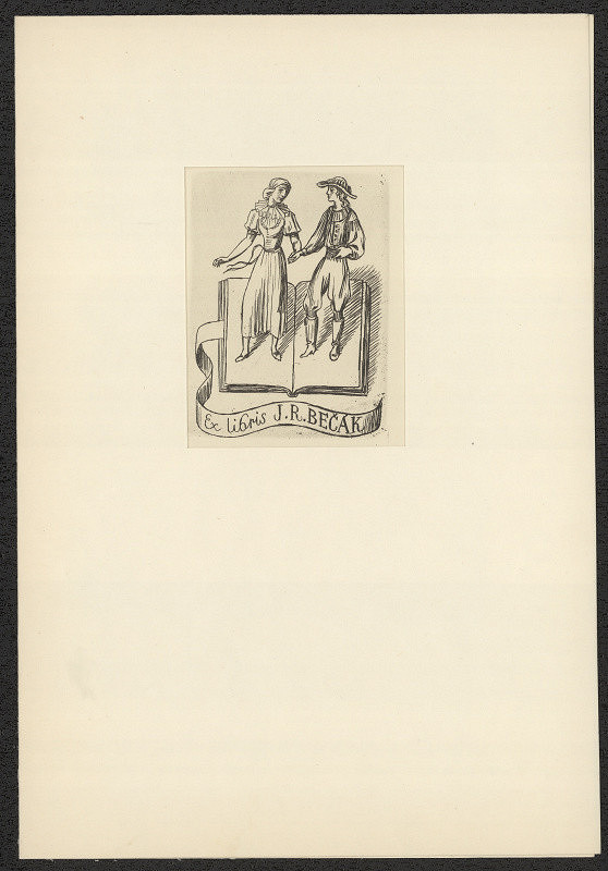 Petr Dillinger – Ex libris J. R. Bečák 