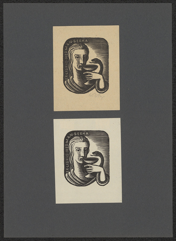 Petr Dillinger – Ex libris Heřman Berka 