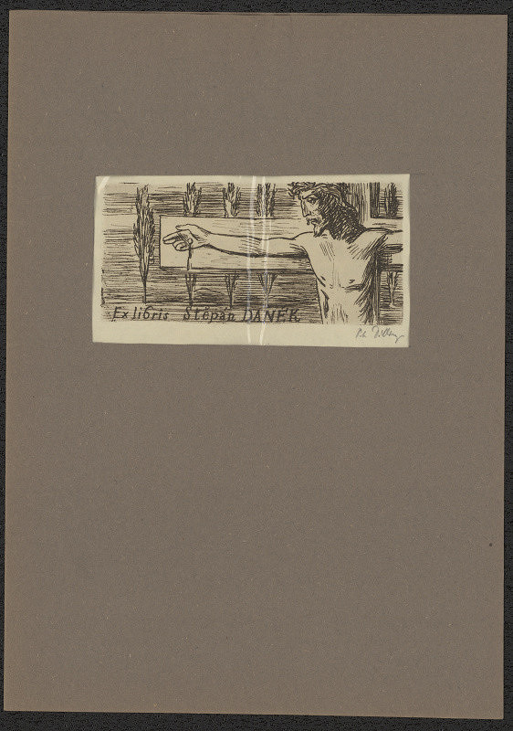 Petr Dillinger – Ex libris Štěpán Daněk 