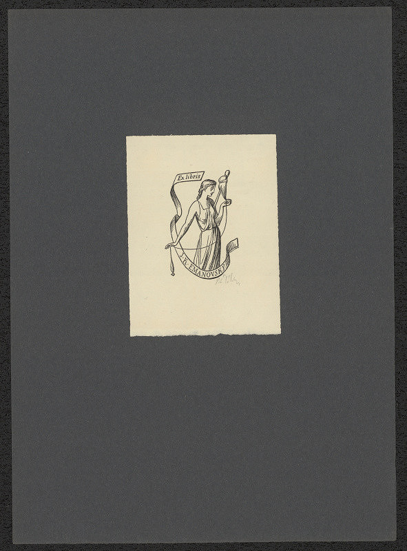 Petr Dillinger – Ex libris J.K.Emanovský 