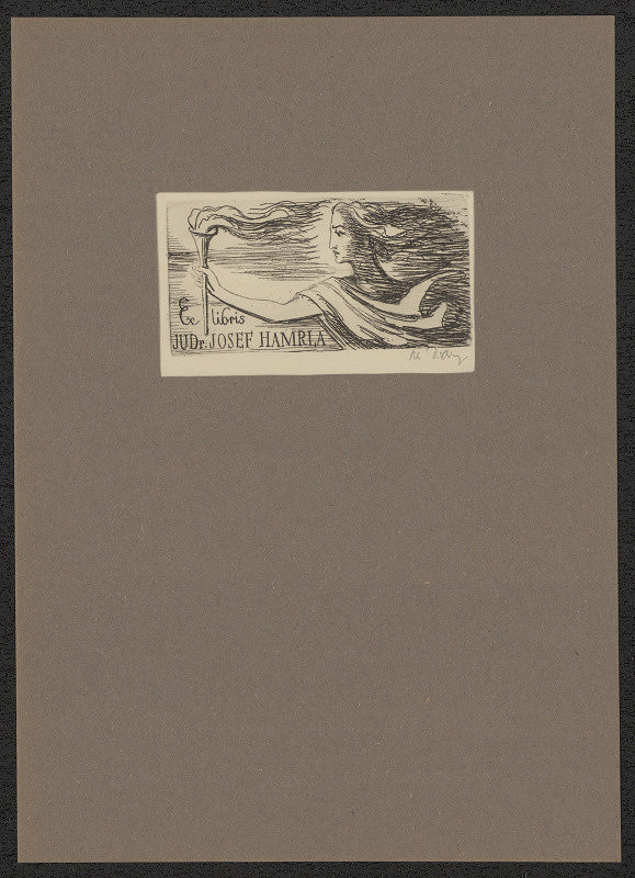 Petr Dillinger – Ex libris JUDr. Josef Hamrla 