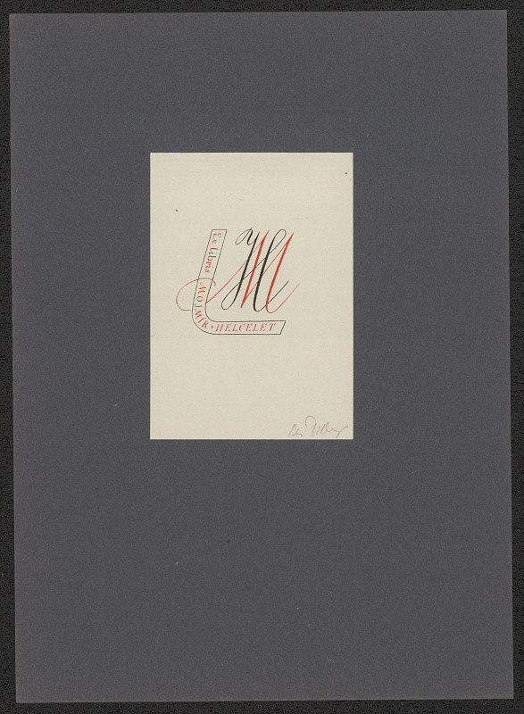 Petr Dillinger – Ex libris Mojmír Helcelet 