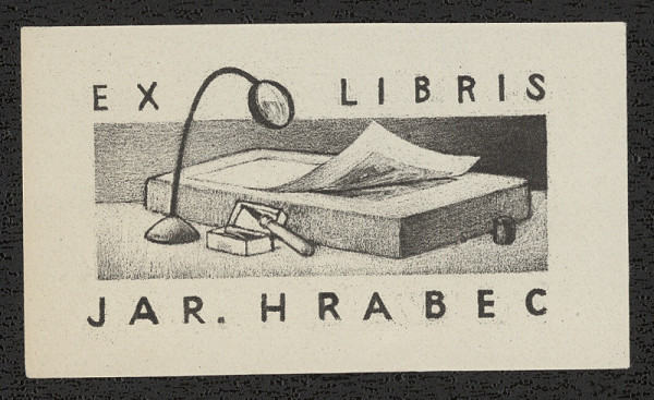 Jaroslav Hrabec – Ex libris Jar. Hrabec 