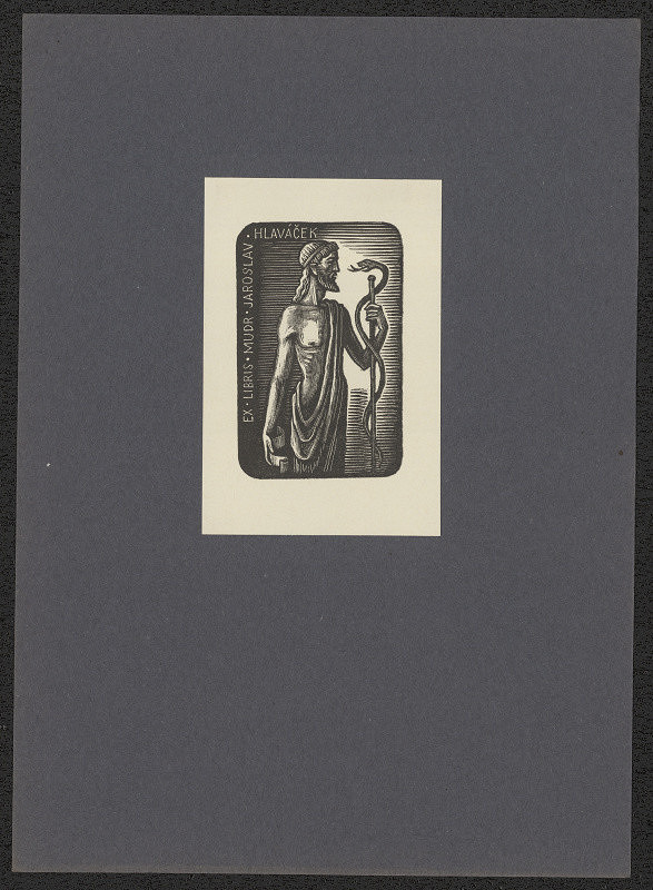 Petr Dillinger – Ex libris MUDr. Jaroslav Hlaváček 