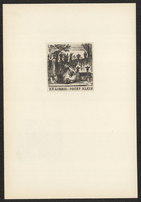 Petr Dillinger – Ex libris Josef Klein 