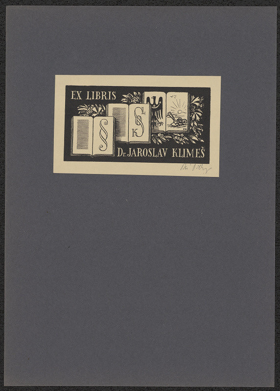 Petr Dillinger – Ex libris Dr. Jaroslav Klimeš 