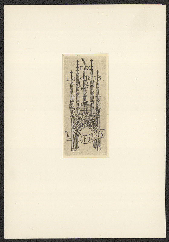 Petr Dillinger – Exlibris Al. V. Kožíšek 