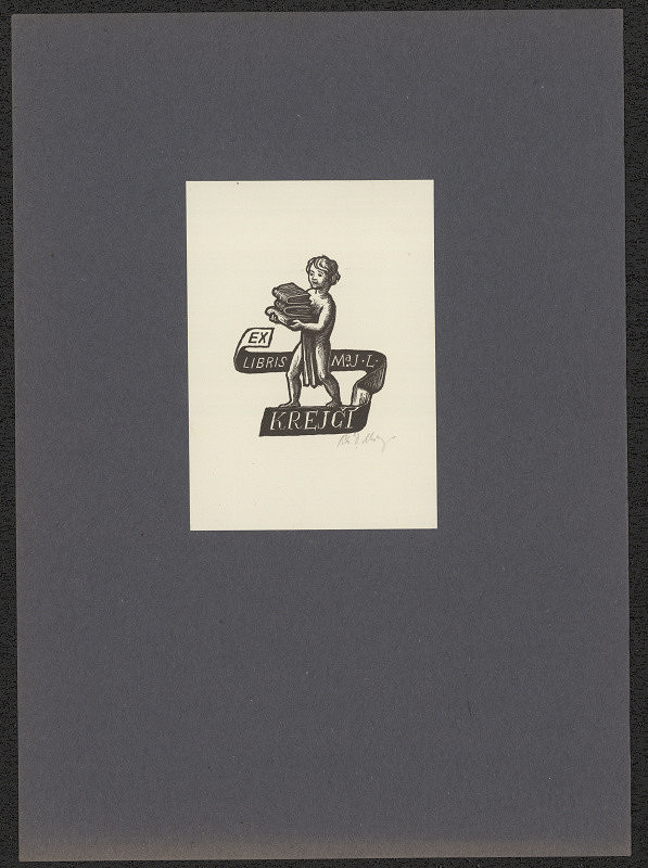 Petr Dillinger – Exlibris M.AJ. Krejčí 