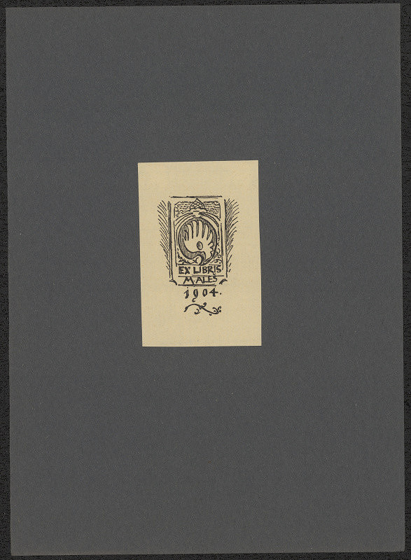 Mikoláš Aleš – Ex libris Mikoláš Aleš 