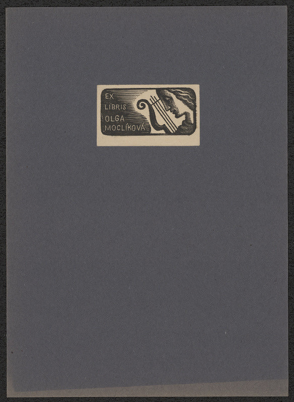 Petr Dillinger – Exlibris Olga Moclíková 